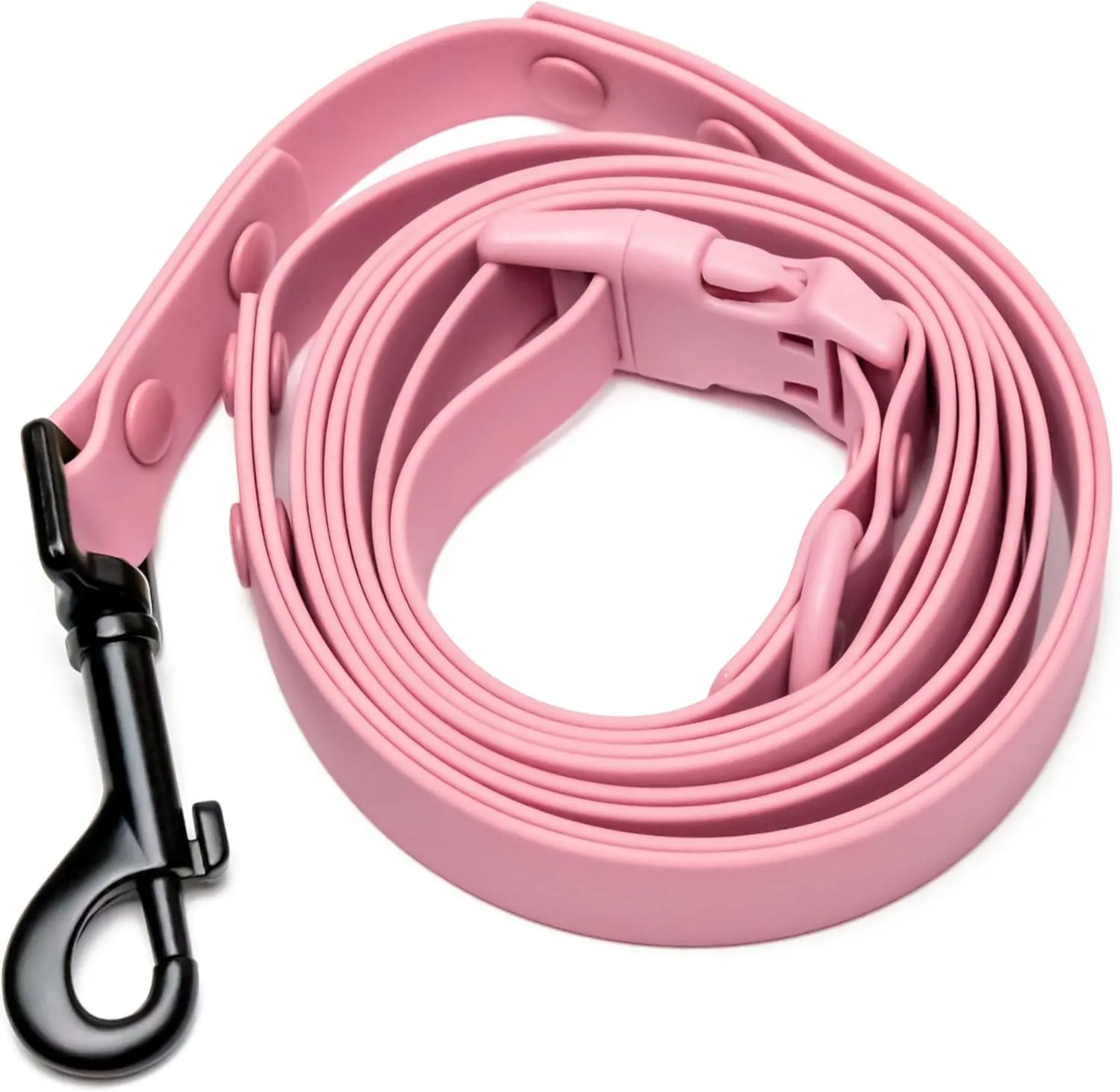 Heavy Duty Hands Free Dog Leash for Medium to Large Dogs for Comfortable Running Jogging Walking | Buckle Closure | Soft Padded Handle | 360 Rotating Carabiner (Leash Length 6 ft)