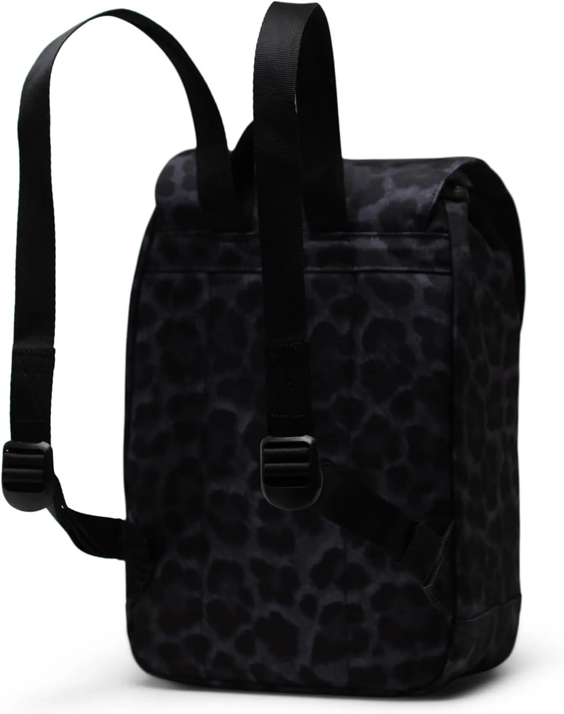 Herschel Retreat Vintage Backpack – 10L Travel, Work & College Bag, Fits 16" Laptop, Padded Straps, Water Bottle Pocket, Durable Backpack for Men & Women, Digi Leopard Black