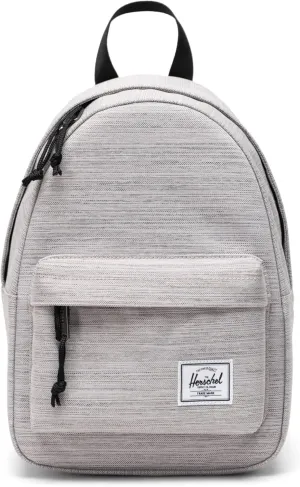 Herschel Supply Co. Herschel Classic Mini Backpack, Light Grey Crosshatch, One Size