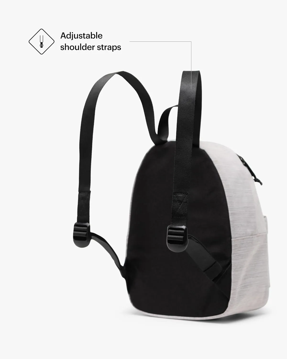 Herschel Supply Co. Herschel Classic Mini Backpack, Light Grey Crosshatch, One Size
