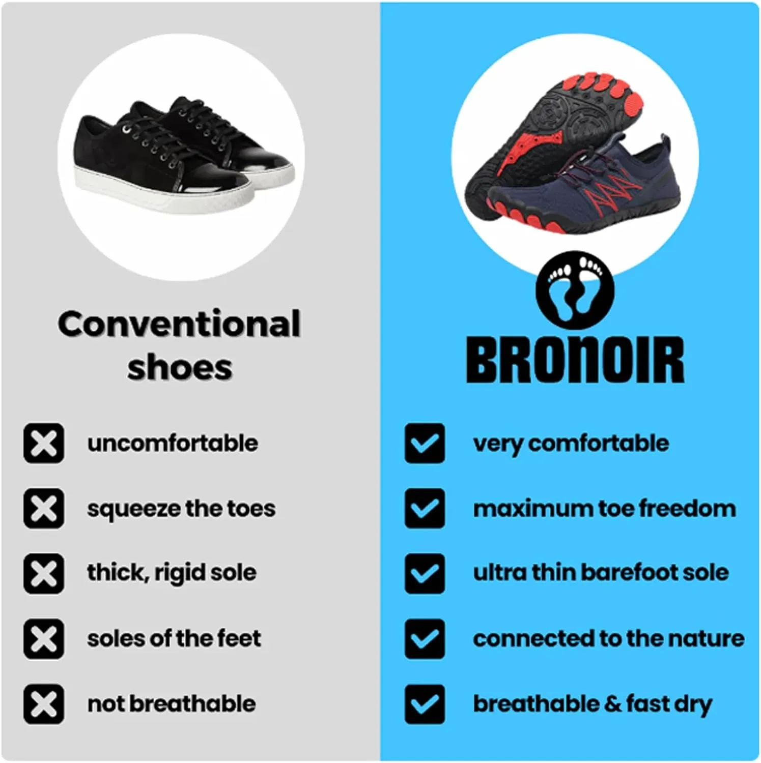 Hike Barefoot Shoes Womens Mens, Pro Barefoot Shoes Women, Hiking Walking Minimalist Athletic Shoe