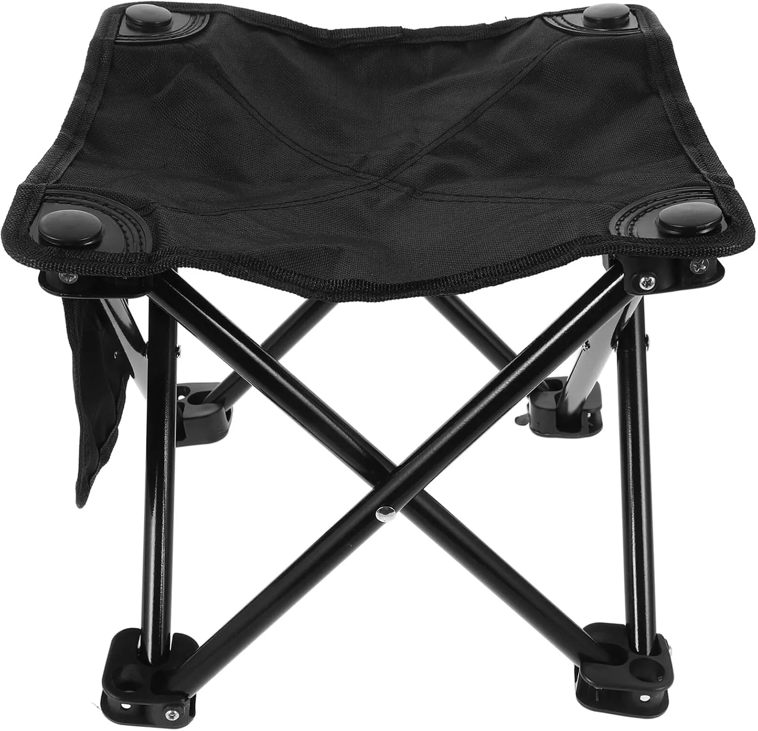 Housoutil Compact Portable Folding Stool Small Camping Chair for Outdoor Lightweight Bench