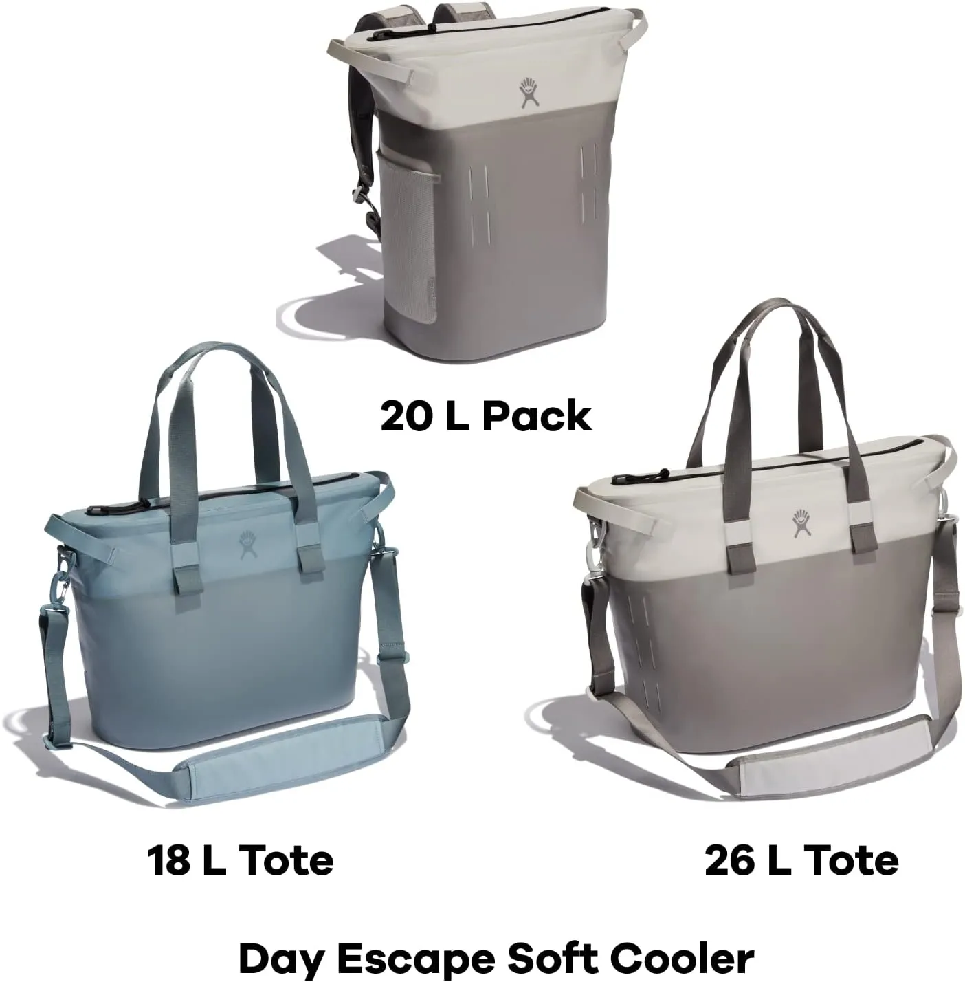 Hydro Flask 26 L Day Escape Soft Cooler - Reusable Travel Bag Tote - Insulated