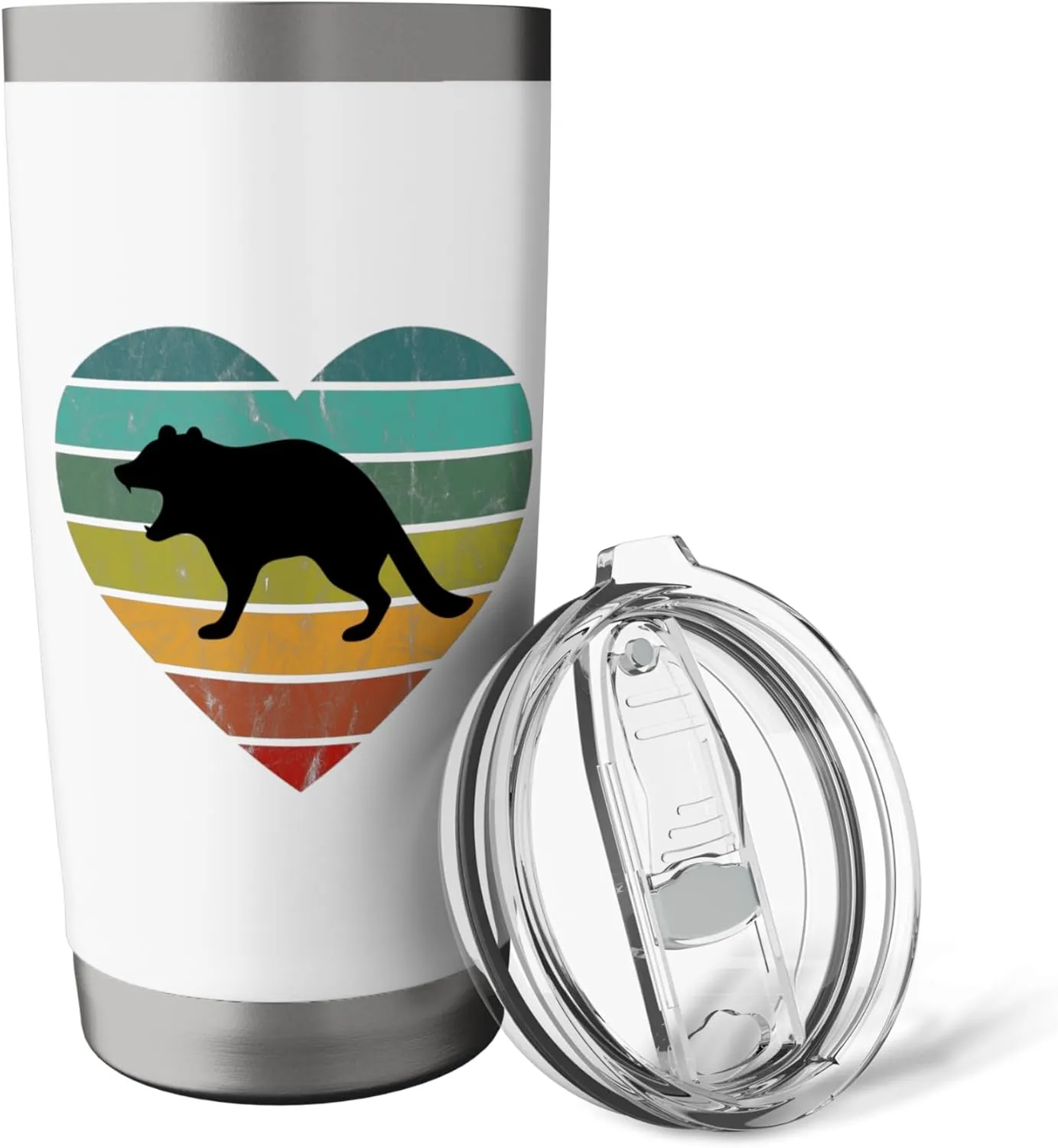 I Love Tasmanian Devil Bag Devil Wilderness Tasmania Stainless Steel Insulated Tumbler
