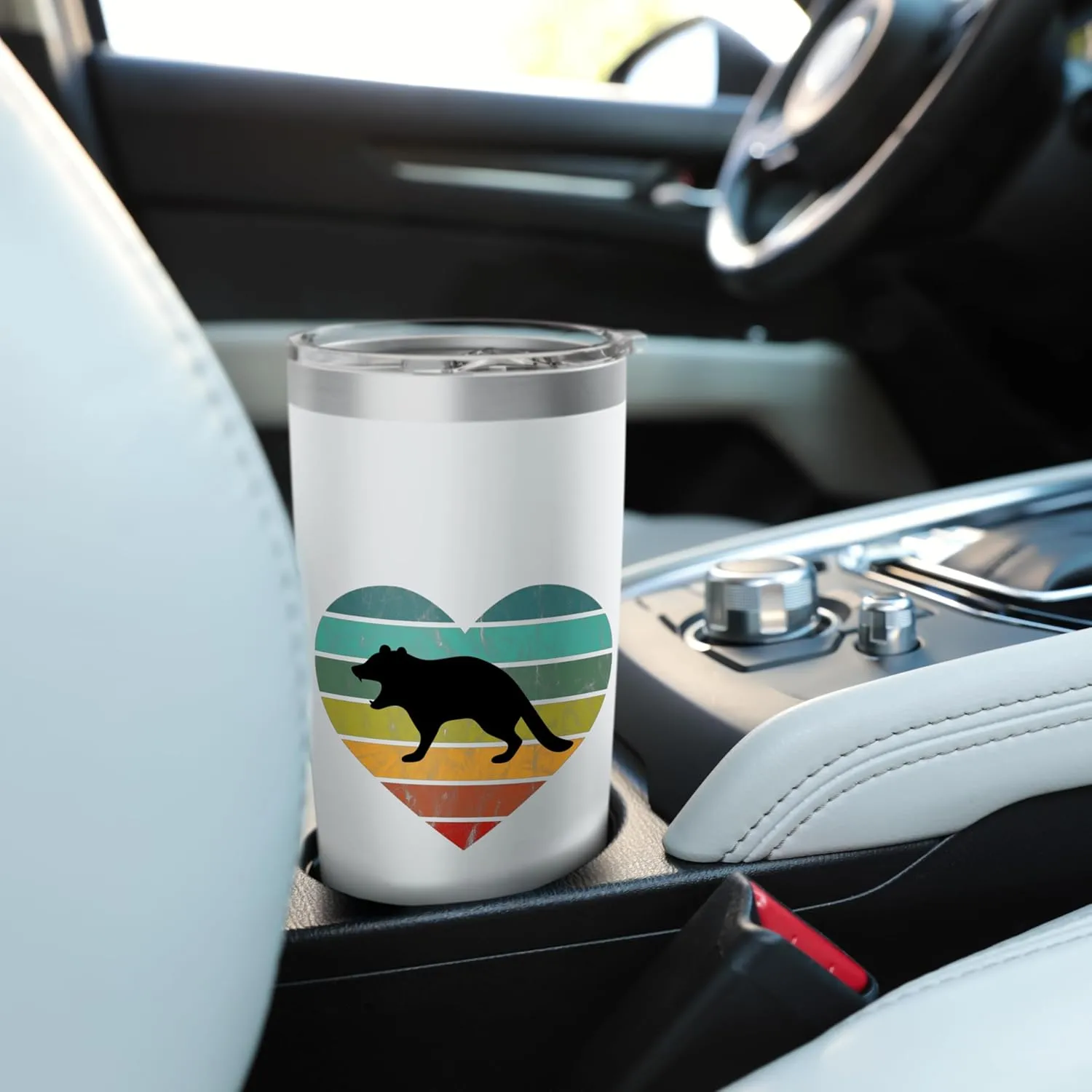 I Love Tasmanian Devil Bag Devil Wilderness Tasmania Stainless Steel Insulated Tumbler