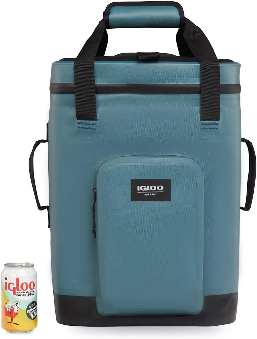 Igloo Trailmate Soft Cooler, Insulated Leakproof Softsided Cooler Bag, Portable Ice Chest, Lunch Cooler Tote Bag