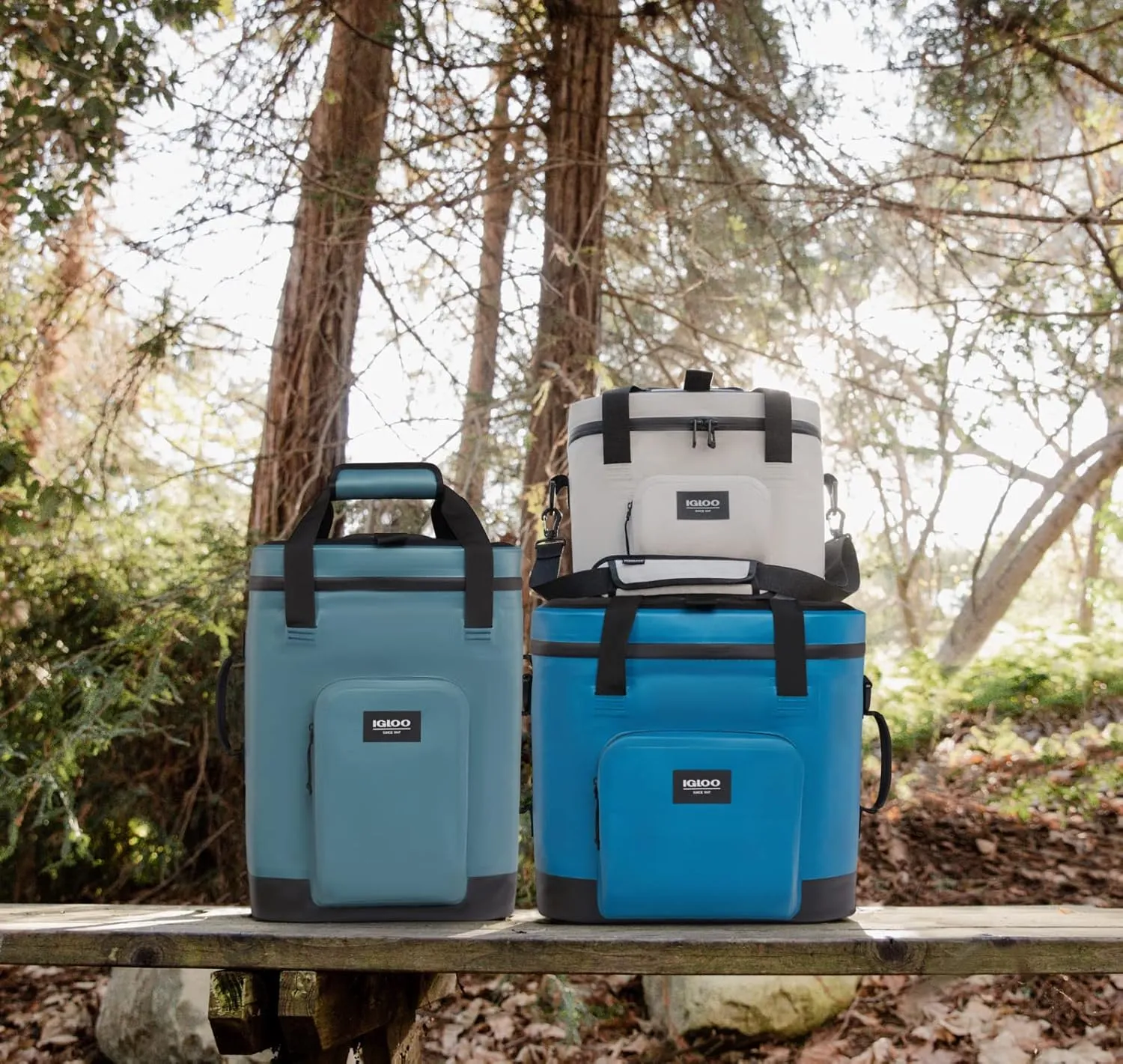 Igloo Trailmate Soft Cooler, Insulated Leakproof Softsided Cooler Bag, Portable Ice Chest, Lunch Cooler Tote Bag