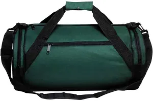 ImpecGear Round Roll Bag, Gym Carry-On Bag, Sports Dufffel Duffle, Travel Bag (Green)