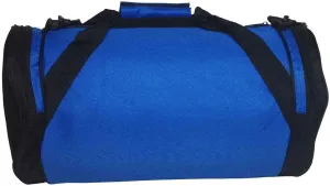 ImpecGear Round Roll Bag, Gym Carry-On Bag, Sports Dufffel Duffle, Travel Bag (Royal)