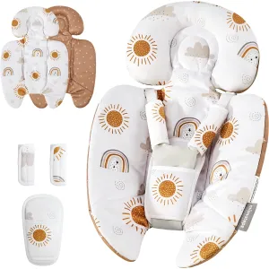 Infant Insert Compatible with 4moms & Graco Swing and Infant Car Seat,Newborn Insert Head & Body Support Cushion,Breathable Soft, Fits for Stroller, Baby Swing, Rocker, Bassinets, Pushchair