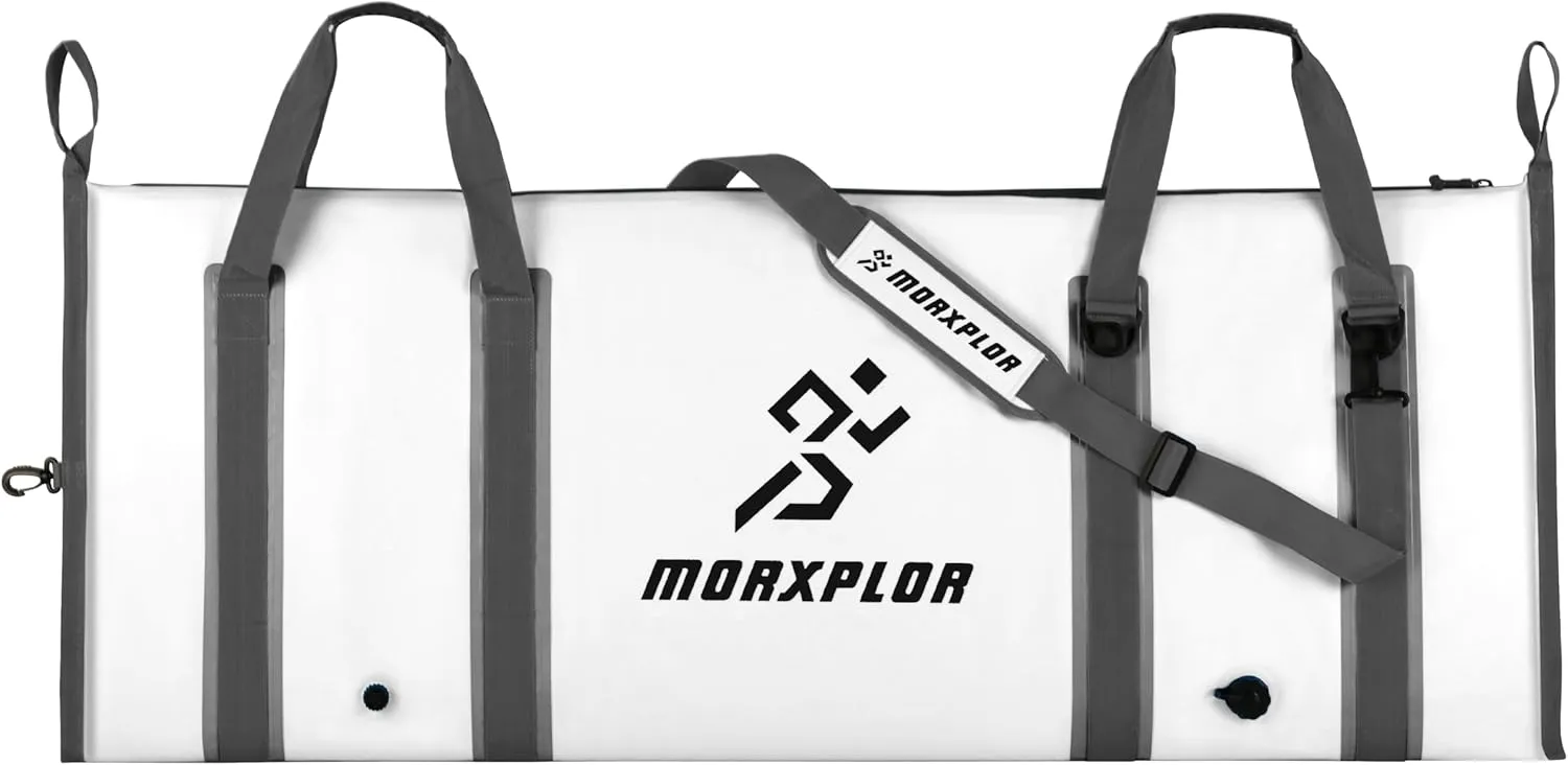 Insulated Fish Cooler Bag for Fishing 41x17 47x17In 50x20In 60x24 72x30 Inch,Large Insulated Fish Kill Bag,Fishing Catch Bag Cooler with Common Smooth Water-Resistant Zipper