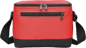 Insulated lunch Bag, 6 Cans Small Insulated Cooler Box Tote Container Lunch Bag Pack With Adjustable Strap For Women Men