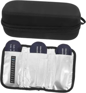 Insulation Bag Portable Medical Cooler Bag with Freezable Snack Storage for Travel