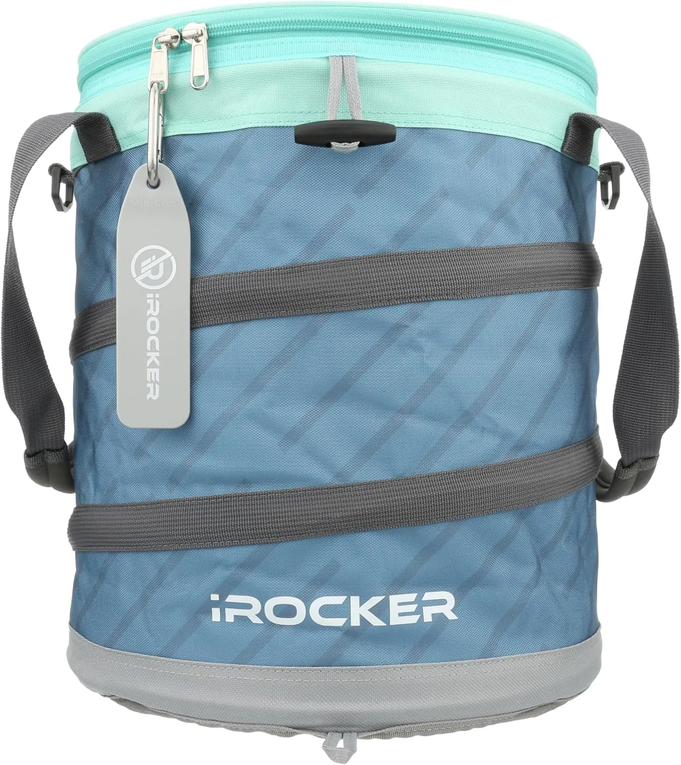 iROCKER Collapsible Pop-Up Cooler: Portable, Lightweight, Insulated Cooler for Paddleboards, Beach, Camping & Outdoor Adventures