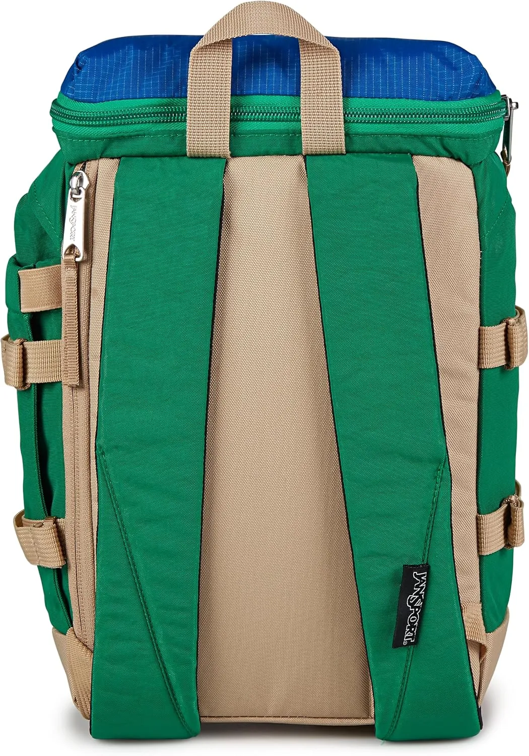 JanSport Mini Skip Pack – Compact Backpack with Main Compartment, Side Water Bottle Pocket, and Zippered Accessory Pocket, Jelly Kelly