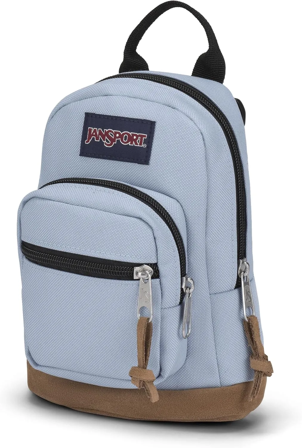 JanSport Right Pack Mini – Compact Backpack with Large Main Compartment, Front Utility Pocket, and Front Zippered Stash Pocket, Blue Dusk