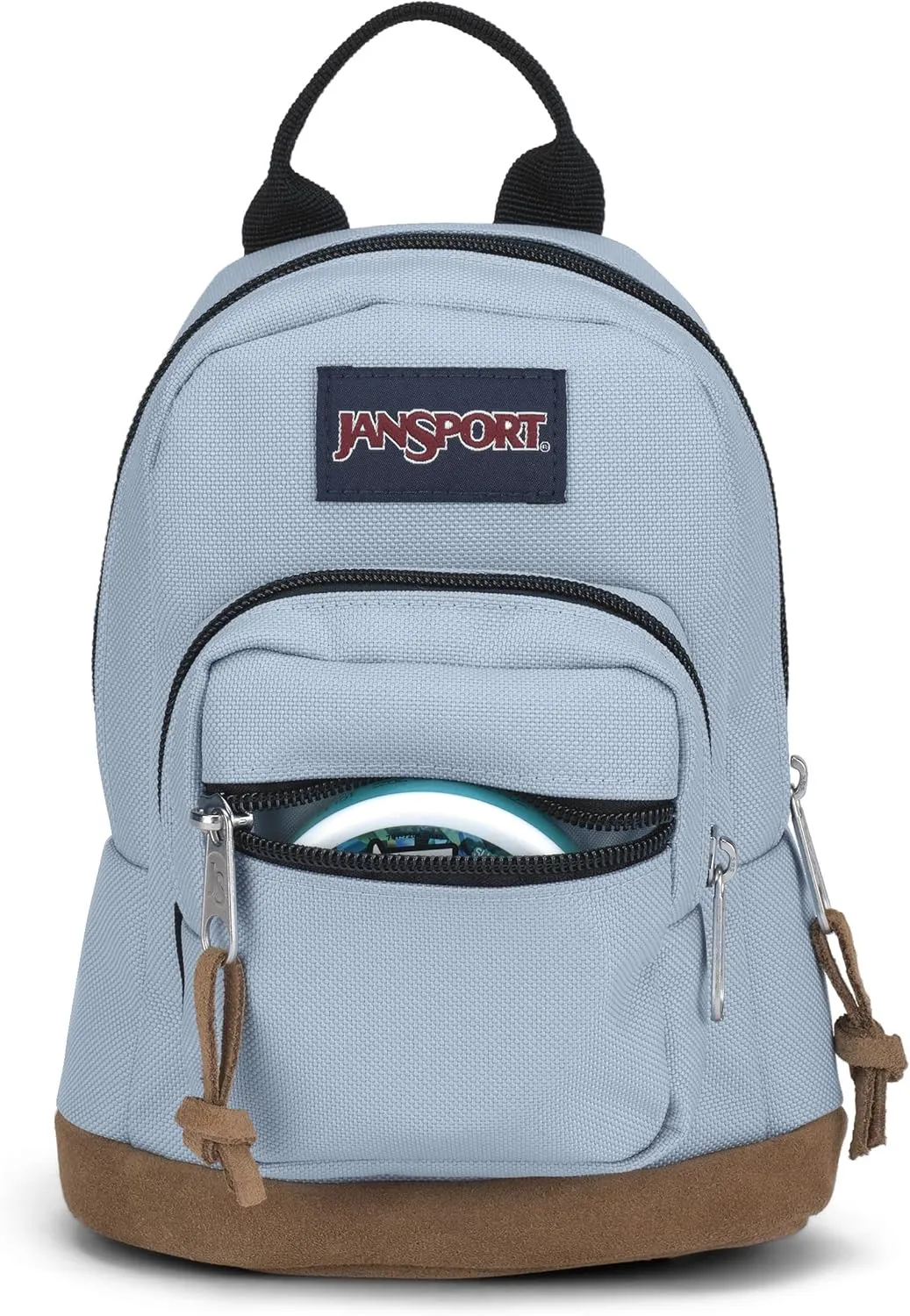 JanSport Right Pack Mini – Compact Backpack with Large Main Compartment, Front Utility Pocket, and Front Zippered Stash Pocket, Blue Dusk