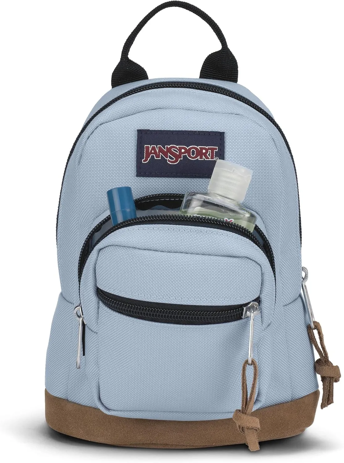 JanSport Right Pack Mini – Compact Backpack with Large Main Compartment, Front Utility Pocket, and Front Zippered Stash Pocket, Blue Dusk