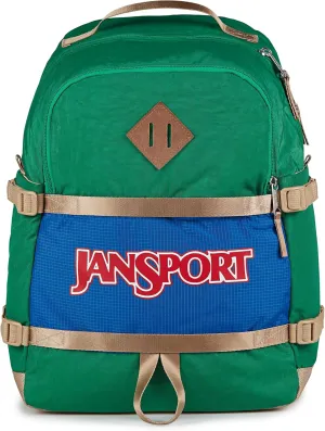 JanSport Small Seattle Pack – Compact Backpack with Main Compartment, Dual Water Bottle Pockets, and Padded Sleeve for 15-Inch Laptop, Jelly Kelly