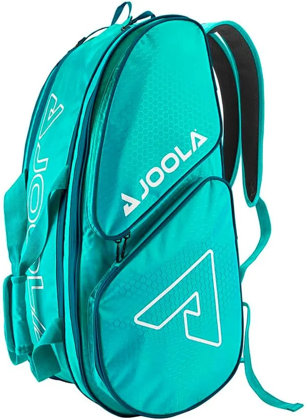 JOOLA Tour Elite Pickleball Bag - Backpack & Duffle Bag for Pickleball Paddles & Accessories - Holds 4  Paddles - Includes Fence Hook - Choose from Multiple Colors.