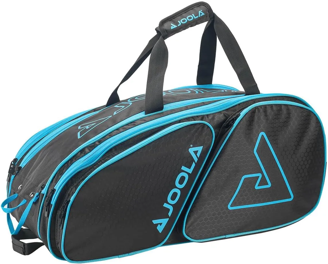 JOOLA Tour Elite Pro Pickleball Bag – Backpack & Duffle Bag for Paddles & Pickleball Accessories – Thermal Insulated Pockets Hold 4  Paddles - Includes Fence Hook