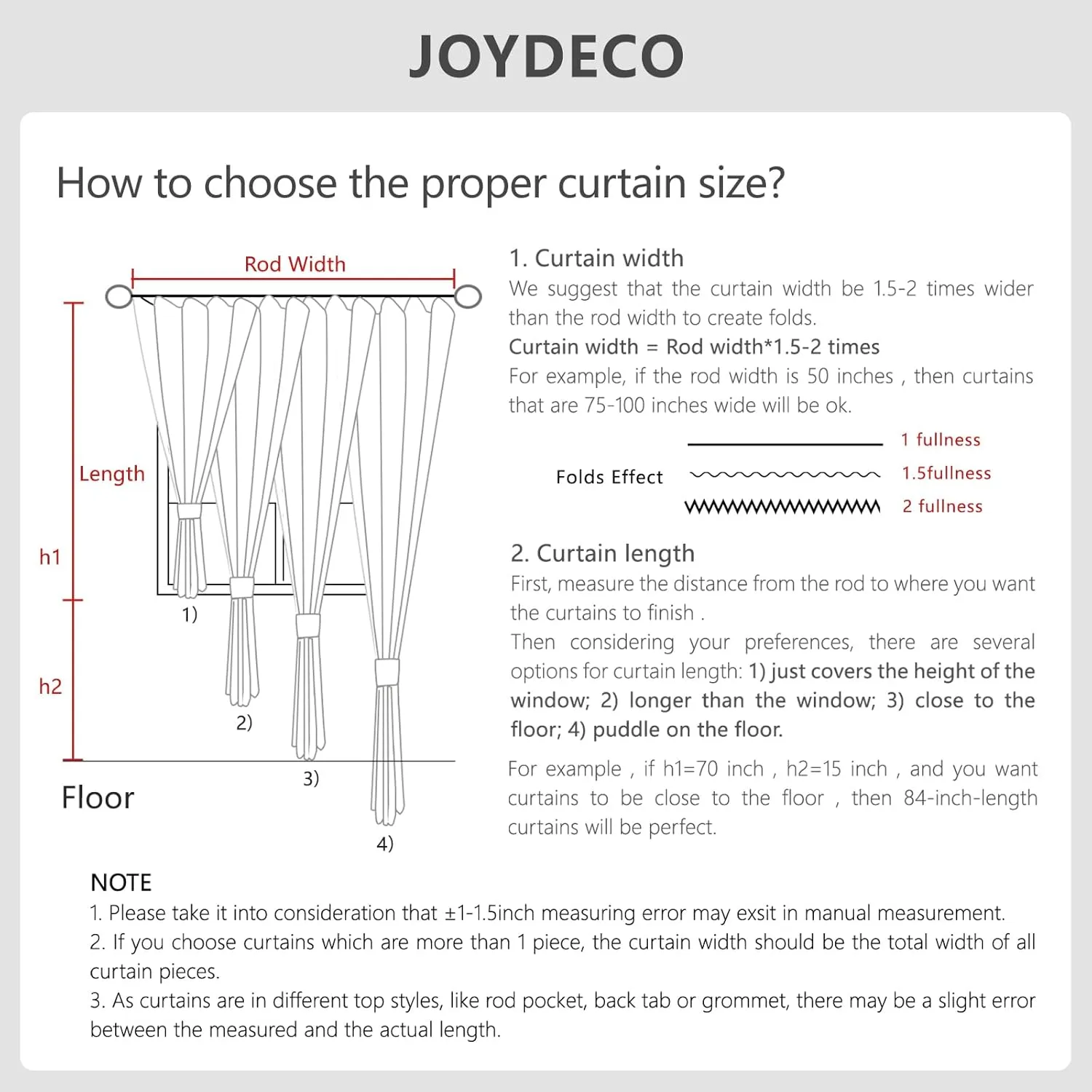 Joydeco Linen Blackout Curtains 90 inch Long - Thermal Insulated Linen Drapes 2 Panels, 100% Blackout Curtains for Bedroom and Luxury Living Room Decor, Pinch Pleated (90L x 40W, Cobblestone)