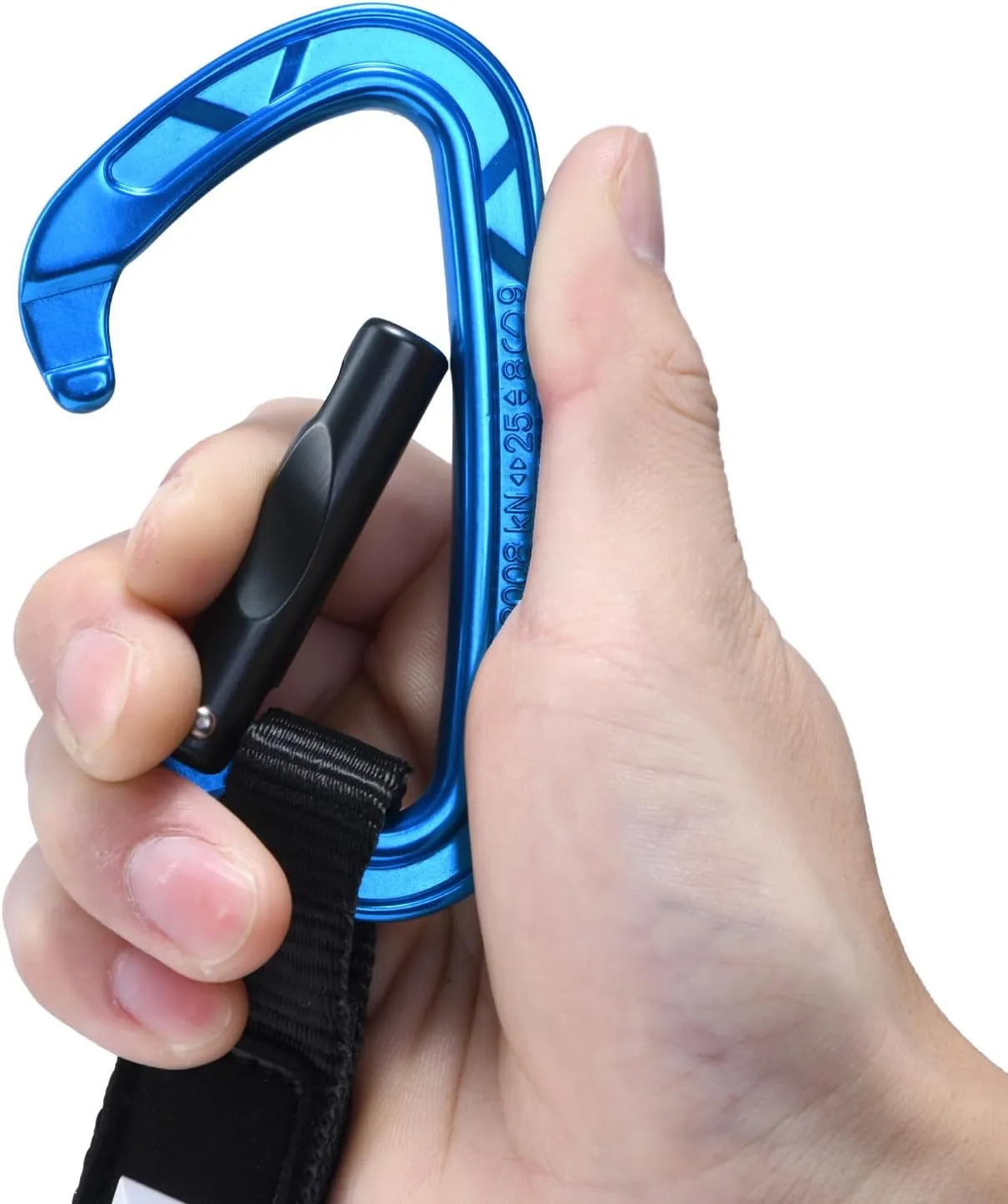 KAILAS Flash Quickdraw Set Carabiner Pack Accessories 22kN Rock Climbing Gear Heavy Duty UIAA CE Certified 14CM 20CM