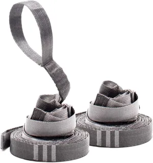 KAMMOK: Python Hammock Straps, No-Stretch, Knotless, Durable and Compact, Set of 2 Straps with Stuff Sack (Python 10 UL Ultralight)