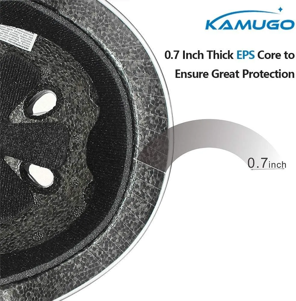 KAMUGO Kids Adjustable Helmet, Suitable for Toddler Kids Ages 2-14 Boys Girls, Multi-Sport Safety Cycling Skating Scooter Helmet