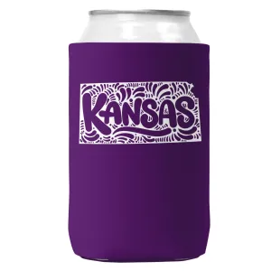 Kansas Can Coozie Cooler for 12oz Cans | State Koozie