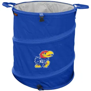 Kansas Jayhawks Ncaa Collapsible Trash Can