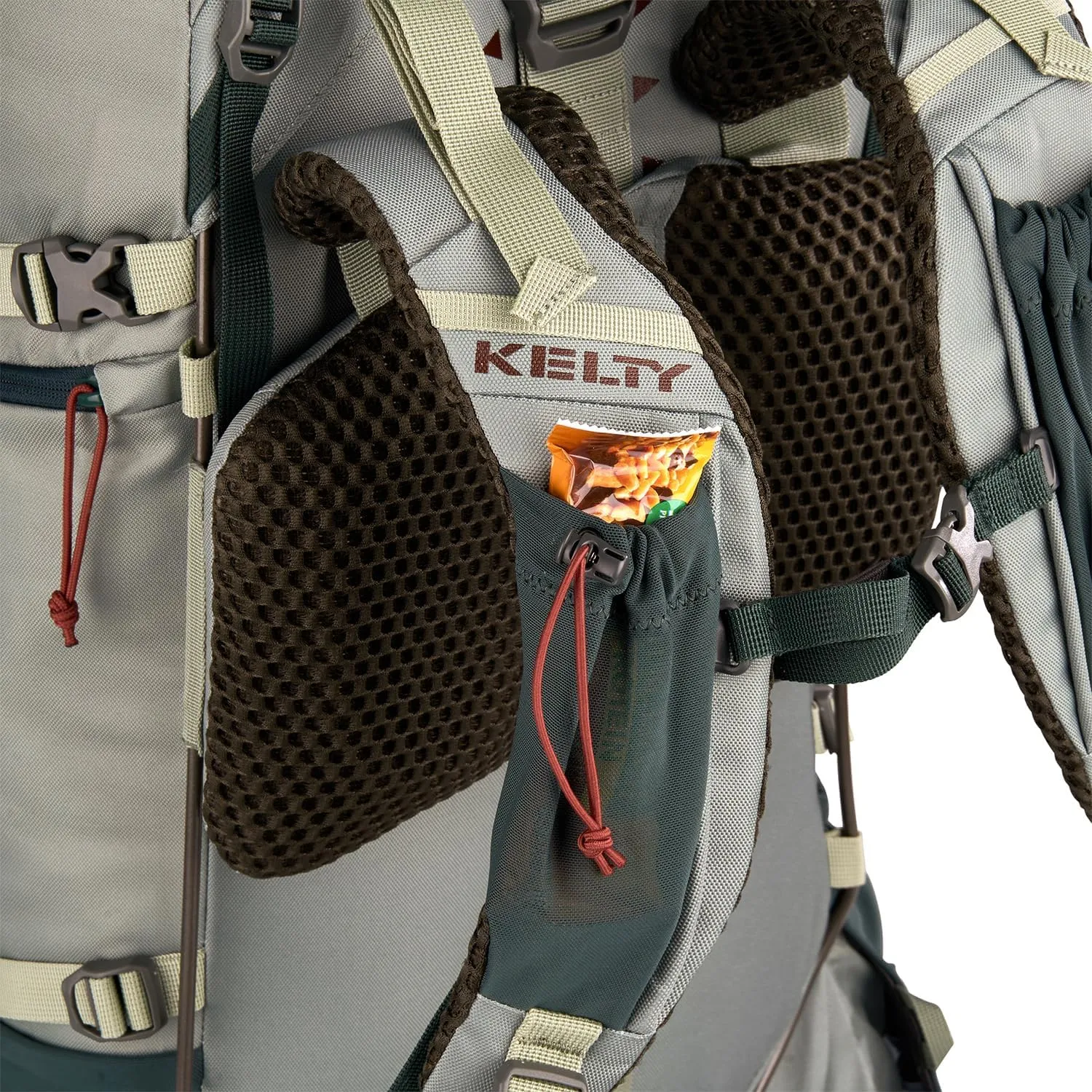 Kelty Glendale 65L – 105L Multiday Backpacking and Thru Hiking Pack, Fit Plus Customized Suspension, Shoulder Strap Pockets, Long Haul Hiking Backpack, Women’s Specific Fit (Sea Spray, 65L)