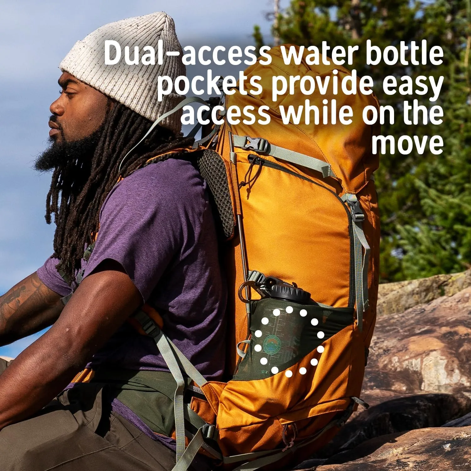 Kelty Glendale 65L – 105L Multiday Backpacking and Thru Hiking Pack, Fit Plus Customized Suspension, Shoulder Strap Pockets, Long Haul Hiking Backpack, Women’s Specific Fit (Sea Spray, 65L)
