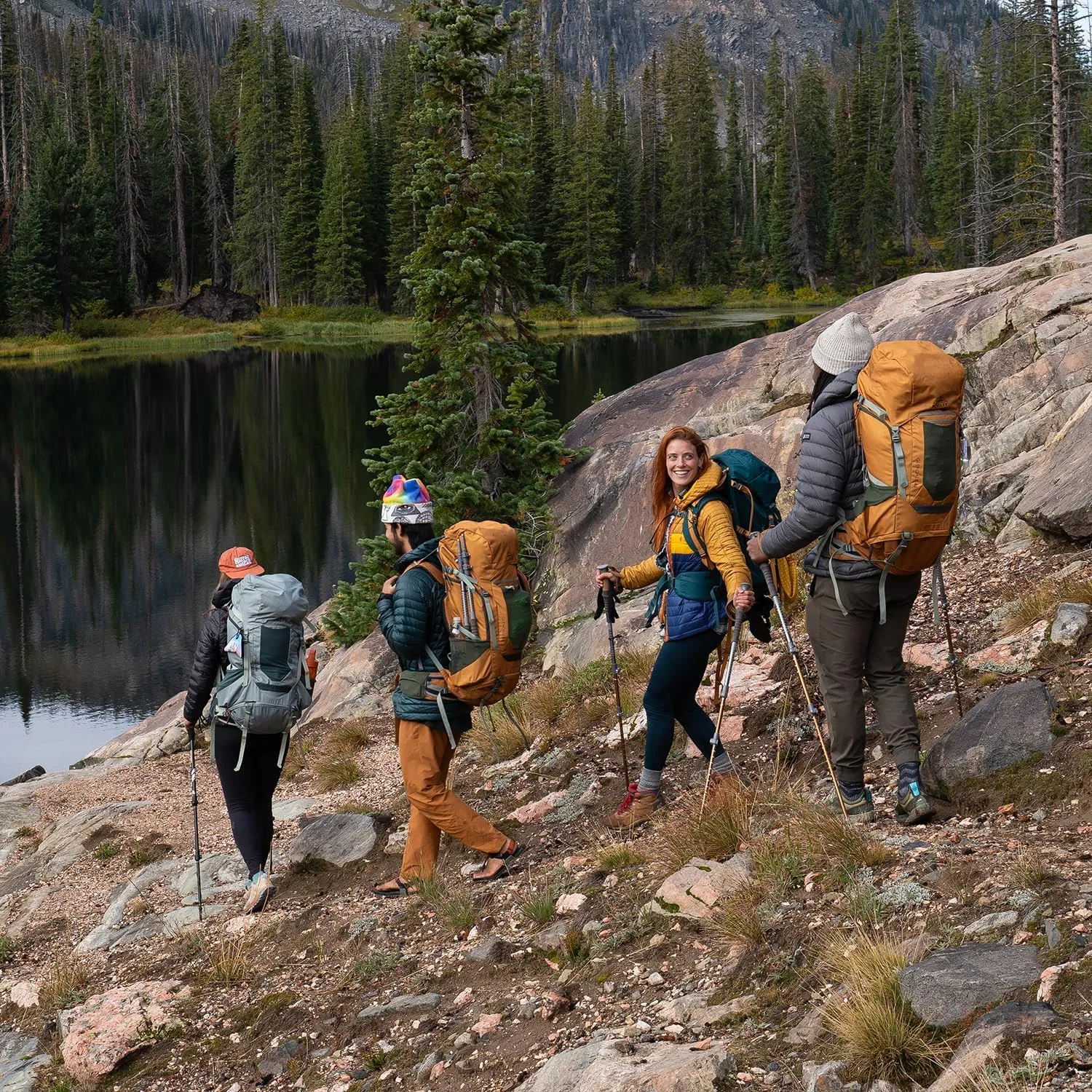 Kelty Glendale 65L – 105L Multiday Backpacking and Thru Hiking Pack, Fit Plus Customized Suspension, Shoulder Strap Pockets, Long Haul Hiking Backpack, Women’s Specific Fit (Sea Spray, 65L)