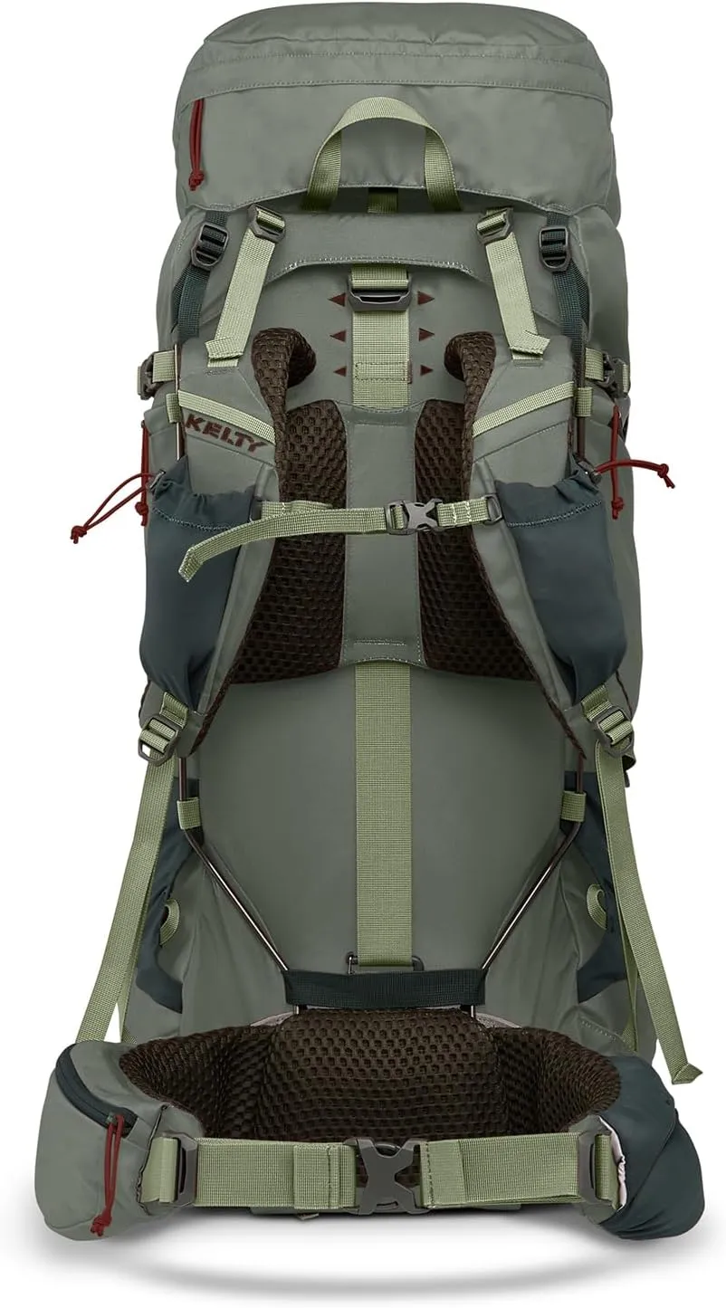 Kelty Glendale 65L – 105L Multiday Backpacking and Thru Hiking Pack, Fit Plus Customized Suspension, Shoulder Strap Pockets, Long Haul Hiking Backpack, Women’s Specific Fit (Sea Spray, 65L)