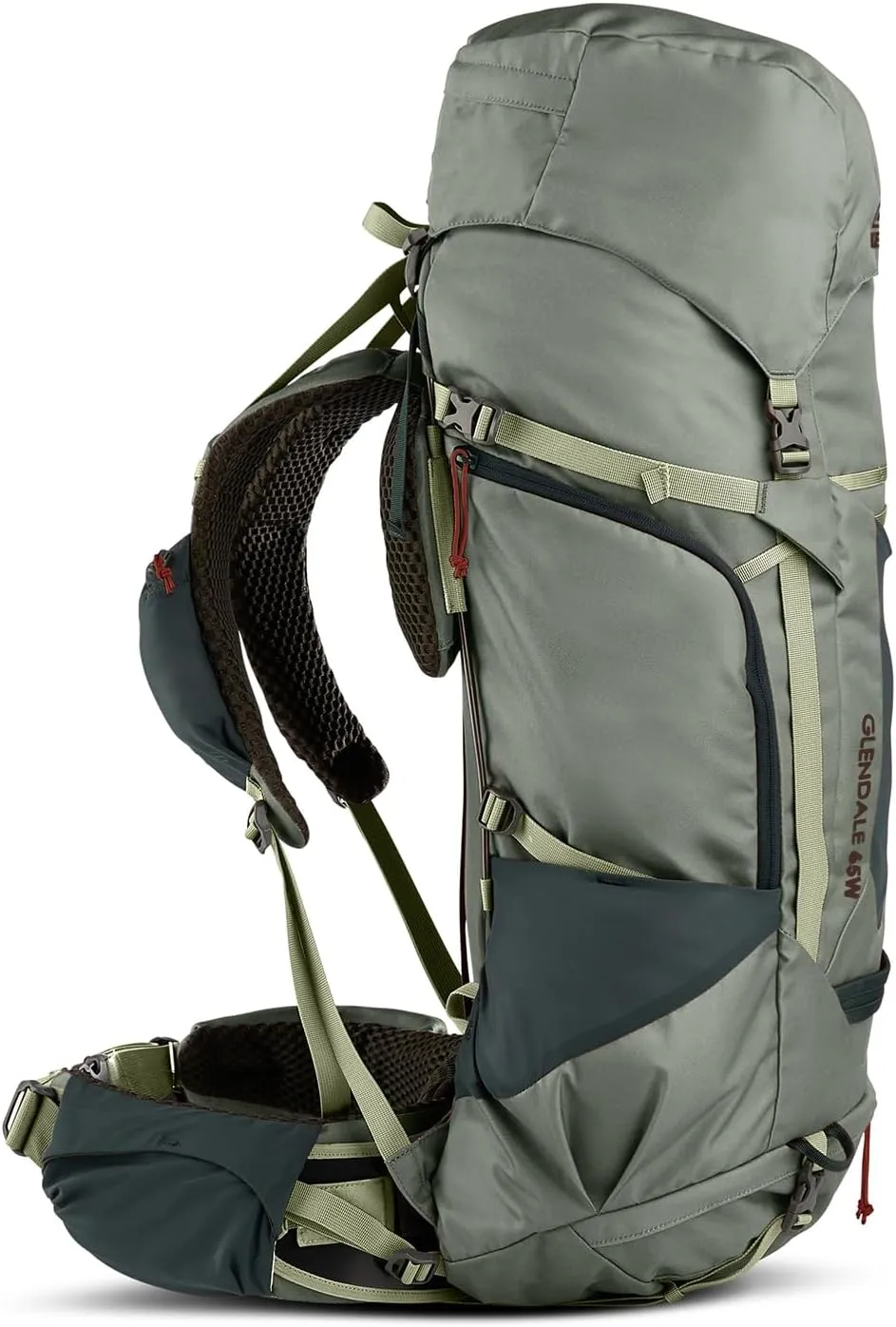 Kelty Glendale 65L – 105L Multiday Backpacking and Thru Hiking Pack, Fit Plus Customized Suspension, Shoulder Strap Pockets, Long Haul Hiking Backpack, Women’s Specific Fit (Sea Spray, 65L)