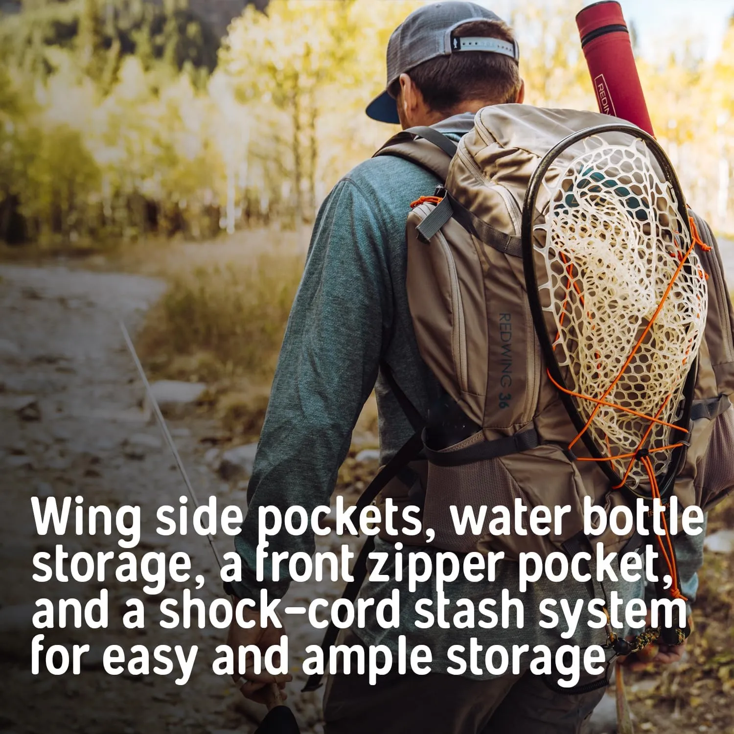 Kelty Redwing 36 – 36 Liter Internal Frame Backpack for Hiking, Backpacking, Travel, Carry-on Compatible, Hip Belt, Customized Fit, 2023 (Blackout)