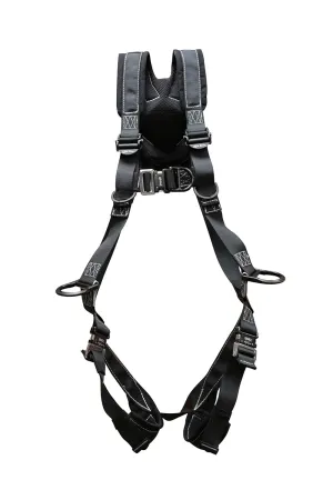 Kestrel Platinum Series Harness with Quick Connect Buckles, 4 D-Rings, Polyester/Nylon, Fits Sizes Small to Large