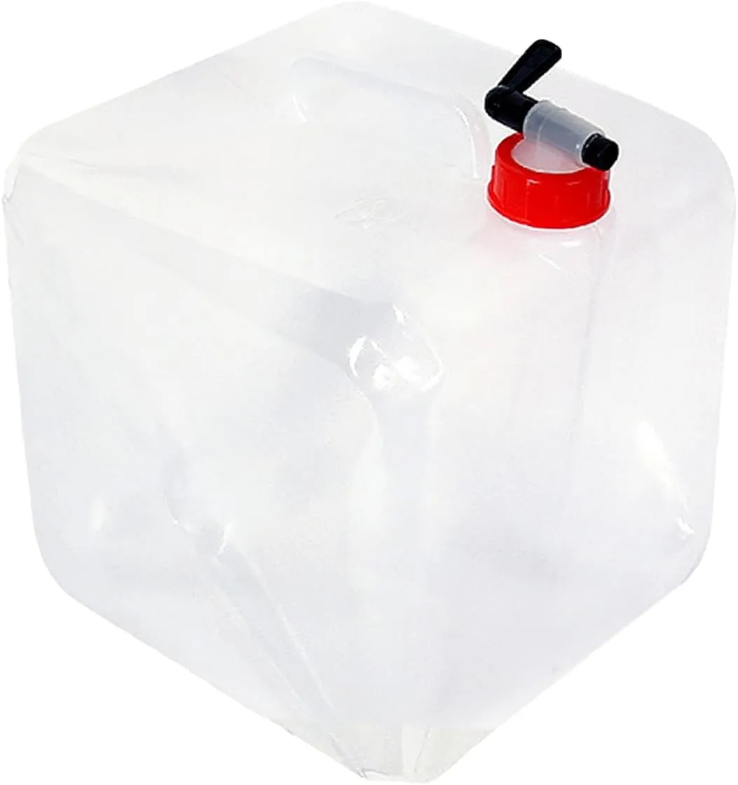 KICHOUSE 10l Collapsible Water Storage Bag Portable Water Tank Outdoor Camping Jug Vehicle-mounted Bag