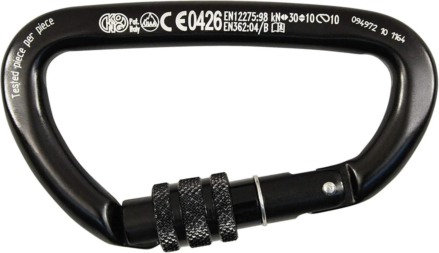 KONG Guide Screw Sleeve Aluminum Carabiner