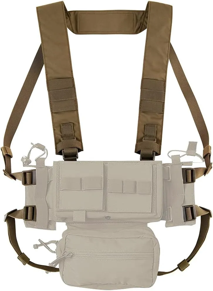 KRYDEX Fat Strap Shoulder Harness and Back Strap for MK3 MK4 MK5 Chest Rig