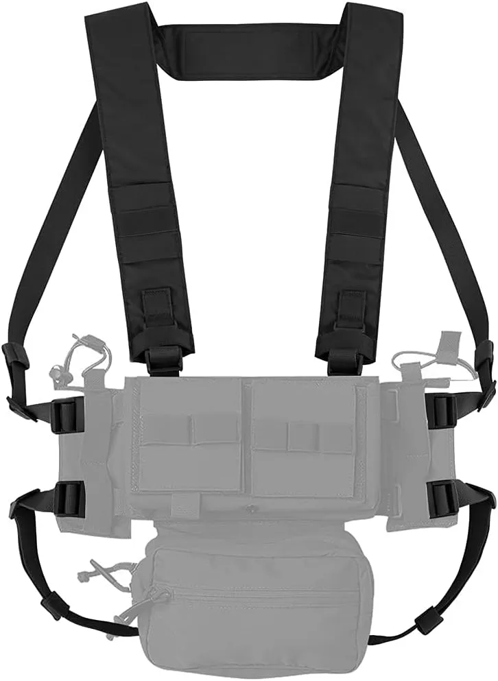 KRYDEX Fat Strap Shoulder Harness and Back Strap for MK3 MK4 MK5 Chest Rig