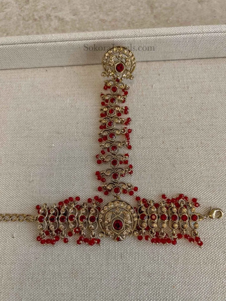 Kully Hand harness -  Maroon