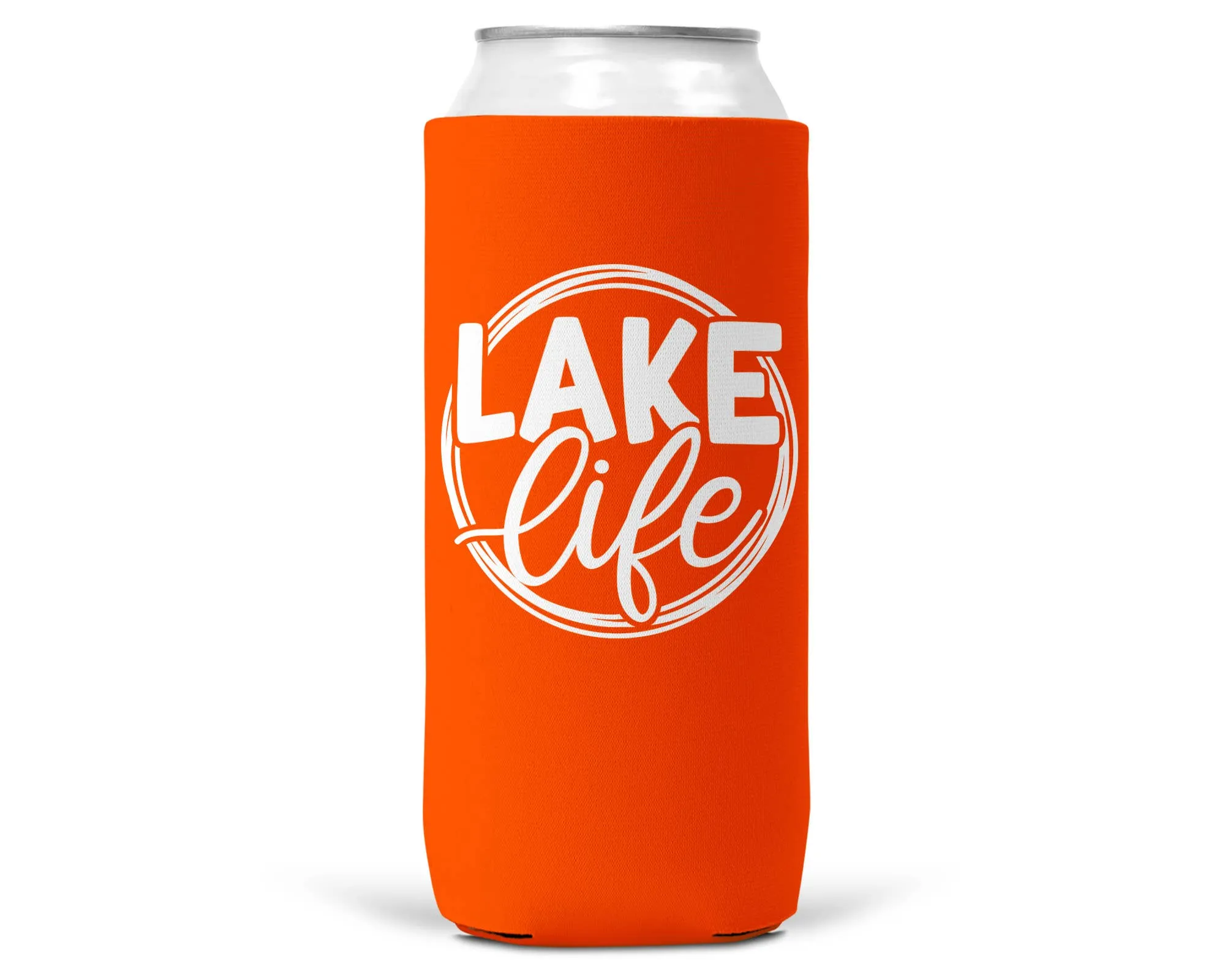 Lake Life SLIM CAN Coozie / Koozie for 12 Oz Slim Can