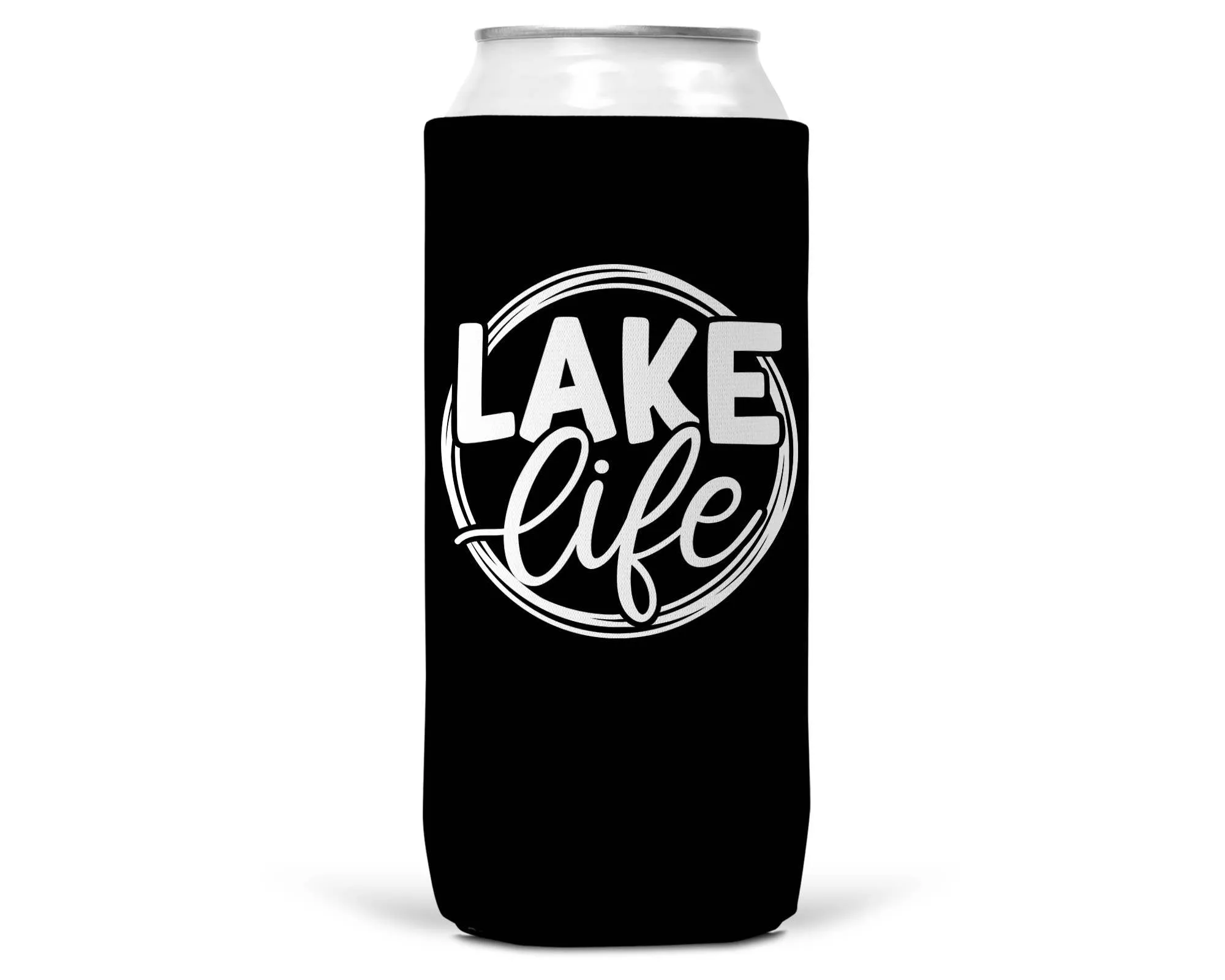Lake Life SLIM CAN Coozie / Koozie for 12 Oz Slim Can