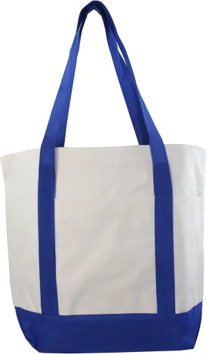 Large Daily Poly Zippered Tote Bag