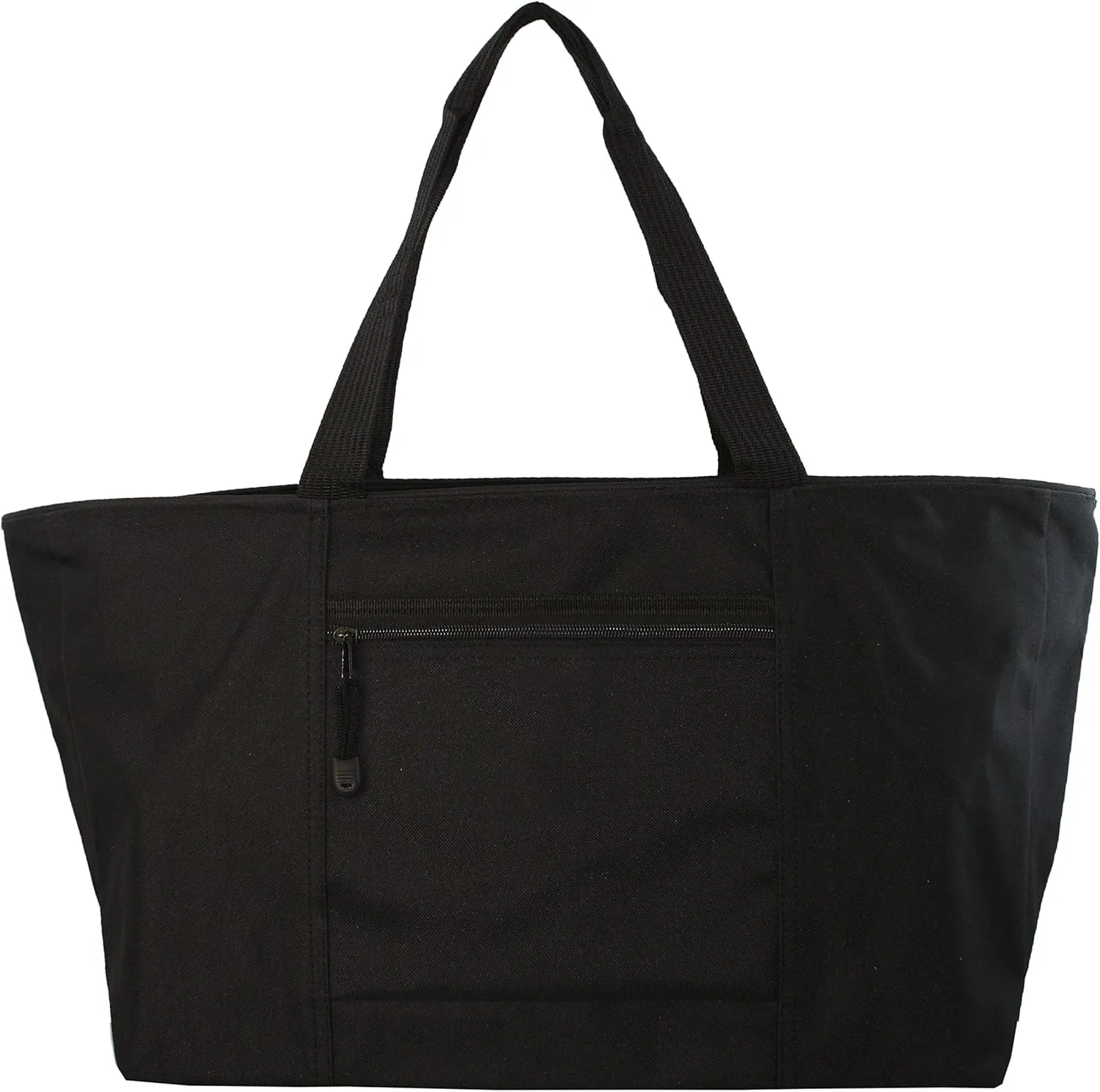 Large Poly Zippered Tote Bag