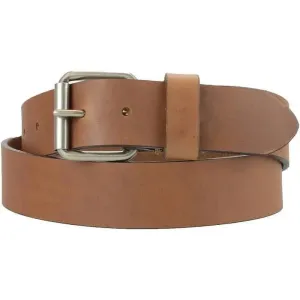 Leather Harness Belt with Antique Nickel Buckle