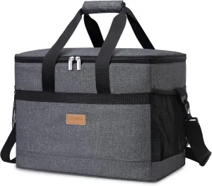Lifewit Cooler Bag 30/50/60 Cans Collapsible and Insulated Large Lunch Bag Leakproof Soft Cooler Portable Tote for Camping/BBQ/Family Outdoor Activities