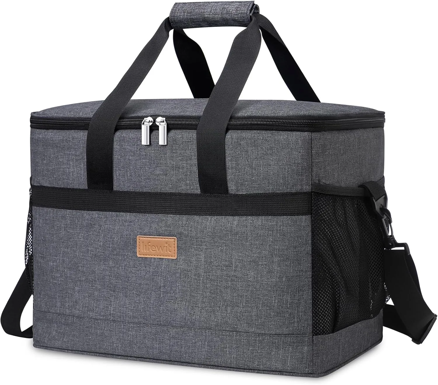 Lifewit Cooler Bag 30/50/60 Cans Collapsible and Insulated Large Lunch Bag Leakproof Soft Cooler Portable Tote for Camping/BBQ/Family Outdoor Activities